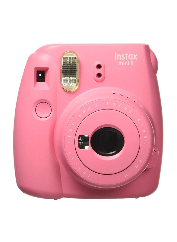 

Fujifilm Instax Mini 9 Instant Camera with 60mm f/12.7 Lens, Flamingo Pink