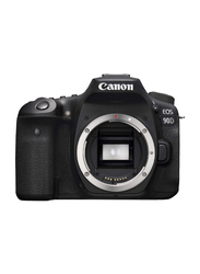Canon 90D Digital DSLR Camera Body Only, 32.5 MP, 3616C002, Black