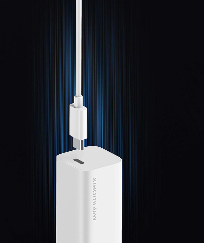 Xiaomi Mi 65W USB Type-C Charger, White