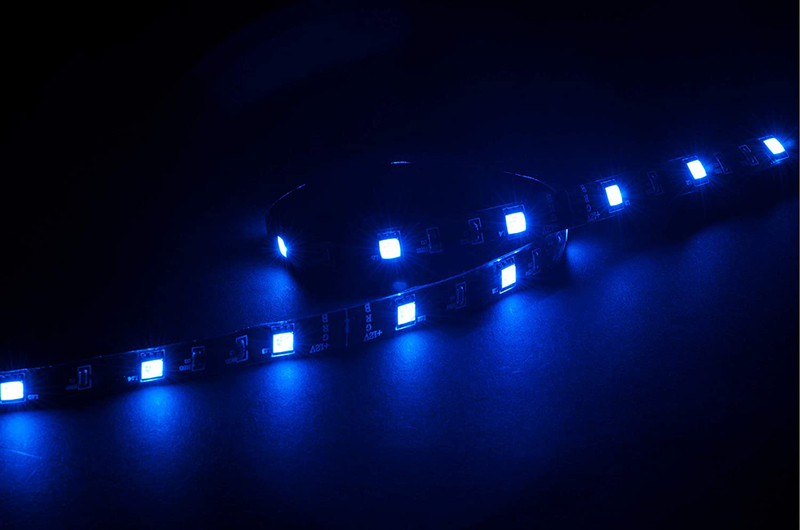 أكاسا فيغاس شريط إضاءة LED قابل للتمديد، AK-LD02-05BL ، أزرق