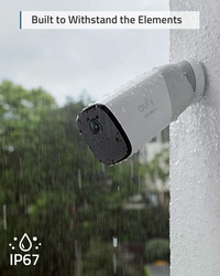 Eufy Security Cam 2 Pro Wireless Home Security Camera System, White