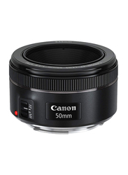 Canon EF 50mm f/1.8 STM Lens for All Canon DSLR Cameras, Black