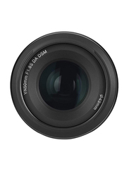 يونغنو YN50mm F1.8S F1.8 S F / 1.8 S عدسة ستاندارد برايم إي- ماونت مع التركيز اليدوي التلقائي AF MF يو إس بي لكاميرات سوني APS-C / APC-C ، أسود