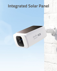 Eufy Security Solo S40 2K Solar-Powered Wireless Outdoor Security Camera, White