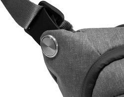 Peak Design V2 4 Flexfold Dividers Everyday Sling Bag, 10L, Ash Grey