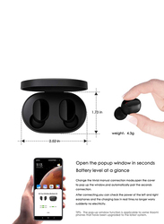 Xiaomi Mi True Basic 2S Wireless In-Ear Earbuds, Black
