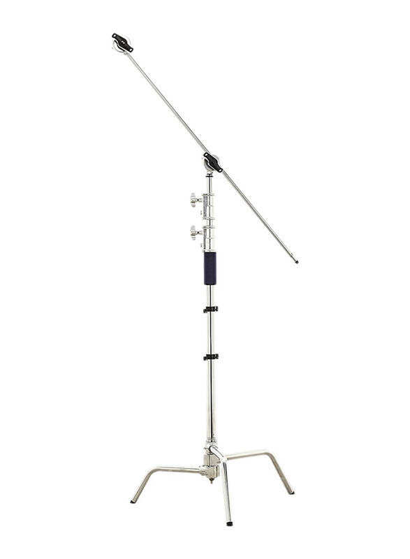 

Generic Phottix Pro Boom Stainless Steel Light Stand, 380cm, PH88230, Silver