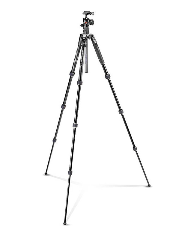 Manfrotto Befree Advanced Camera Tripod Kit, Black