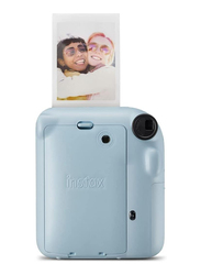 FujiFilm Instax Mini 12 Instant Camera with 1 Pack Film, 25.1MP, Pastel Blue