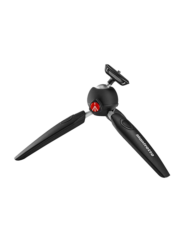 Manfrotto Pixi Evo 2-Section Mini Tripod for Mirrorless Cameras, Black