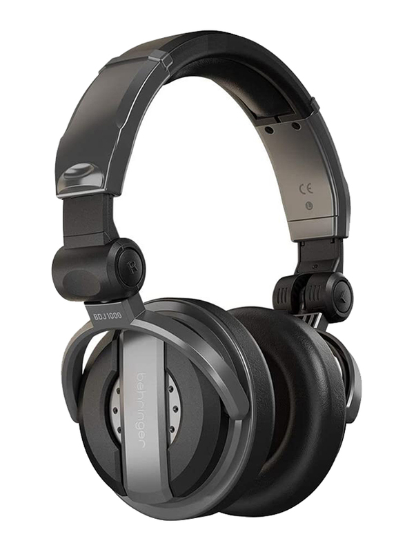 Behringer BDJ-1000 Professional DJ Wired Over-Ear Headphones, Black