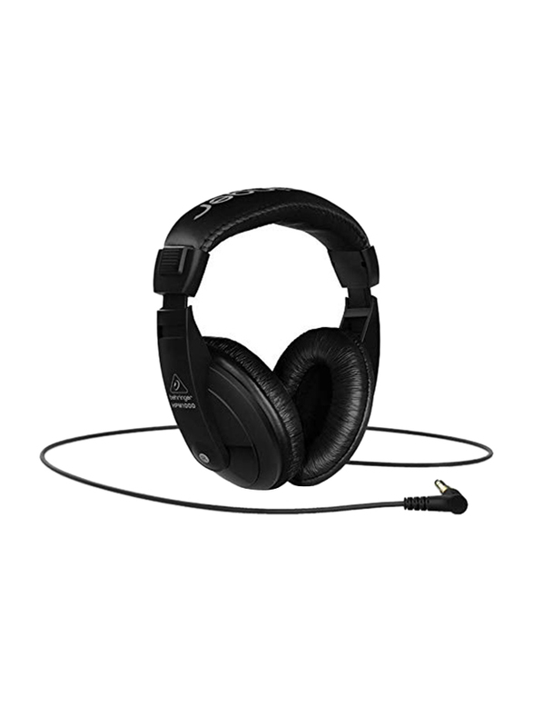 Behringer Studio 3.5 mm Jack Over-Ear Multi-Purpose Headphones, HPM1000, Black