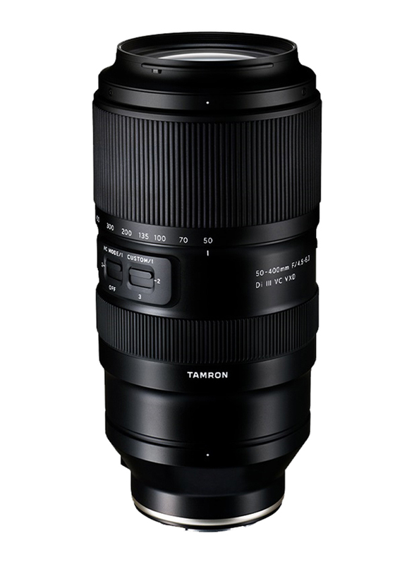 Tamron A067S 50-400mm F/4.5-6.3 DI III VC VXD Lens for Sony Full-Frame Mirrorless Camera, Black