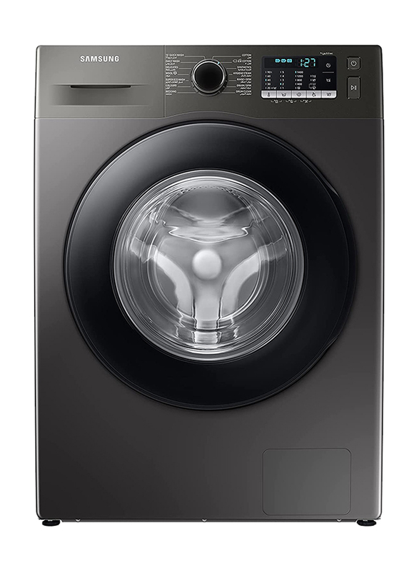 Samsung Front Load Washing Machine, 8 Kg, Grey/Black