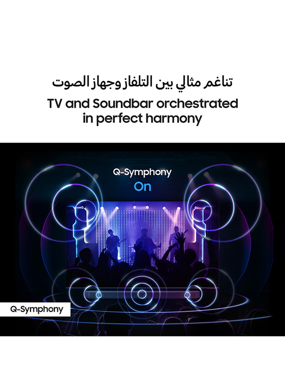 Samsung 9.1.4 Ch Wireless Soundbar with Dolby Atmos & Q-Symphony, HW-Q930C, Black