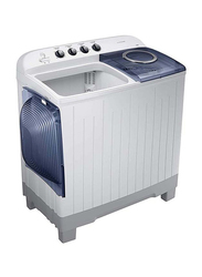Samsung Top Load Semi Automatic Washing Machine, 12 Kg, WT12J4200MB/GU, White