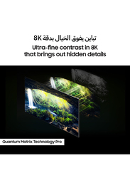 Samsung 75-Inch 8K Neo QLED Smart TV, QA75QN900CUXZN, Black