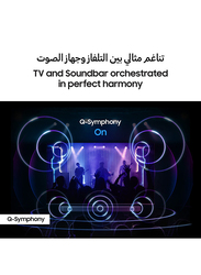 Samsung 5.1.2 Ch Wireless Soundbar with Dolby Atmos & Q-Symphony, HW-Q800C, Black