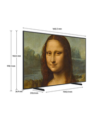 Samsung 75-inch The Frame 4K QLED Smart Lifestyle TV (2022), QA75LS03BAUXZN, Black
