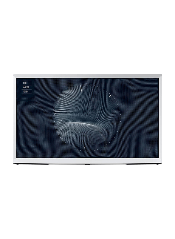 Samsung 55-inch The Serif 4K QLED Smart Lifestyle TV (2022), QA55LS01BAUXZN, White