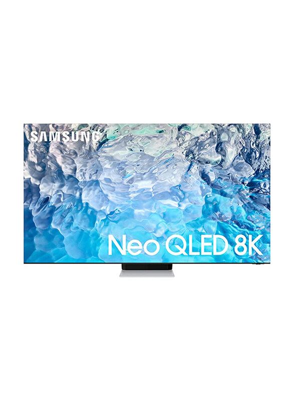 

Samsung 85-inch Neo 8K QLED Smart TV, (2022), QA85QN900BUXZN, Stainless Steel Silver