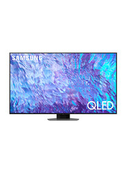 Samsung 75-Inch 4K QLED Smart TV, QA75Q80CAUXZN, Black/Silver