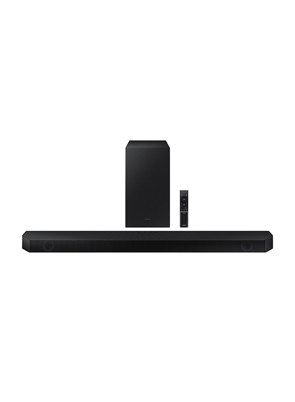 Samsung 3.1.2 Channel Q-Series Soundbar with Wireless Subwoofer, HW-Q600B/ZN, Black