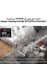 Samsung 14 Place Settings Full Size Dishwasher, DW60A8050FG/GU, Black