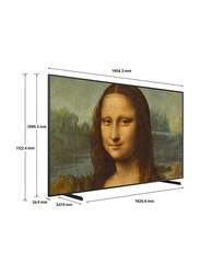 Samsung 85-inch The Frame 4K QLED Smart Lifestyle TV (2022), QA85LS03BAUXZN, Black