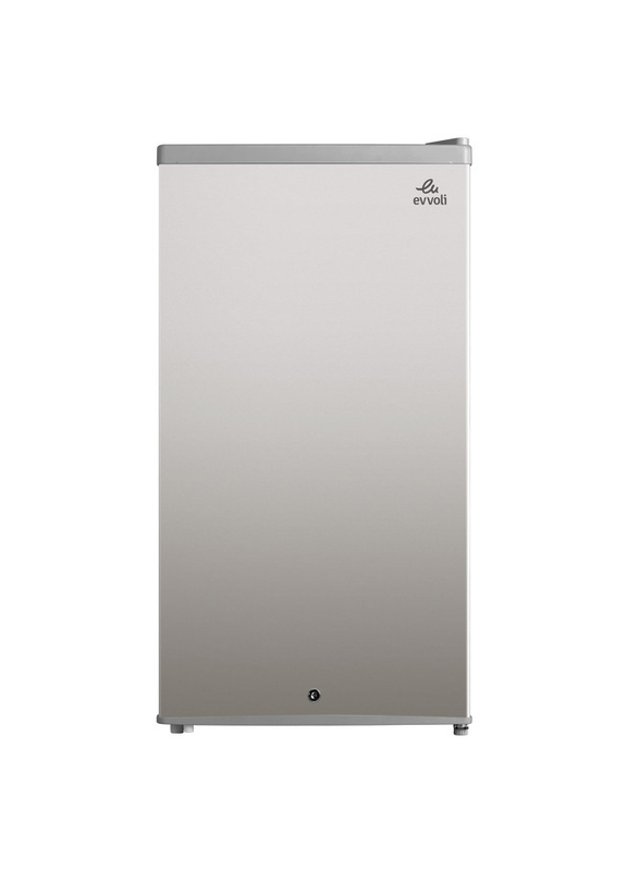 Evvoli 120L Single Door Mini Refrigerator, EVRFM-90LS, Silver