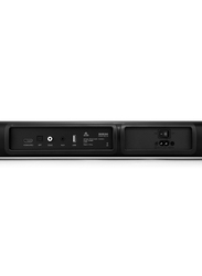 Evvoli 2.1ch Bluetooth Soundbar with Wireless Subwoofer and LED Display, 240W, Black