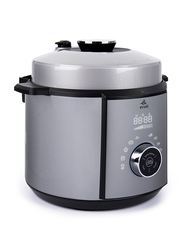 إيفولي طباخ ضغط 10 في 1 قابل للبرمجة متعدد الاستخدامات، 1100 واط، 10 لتر، EVKA-PC6010S