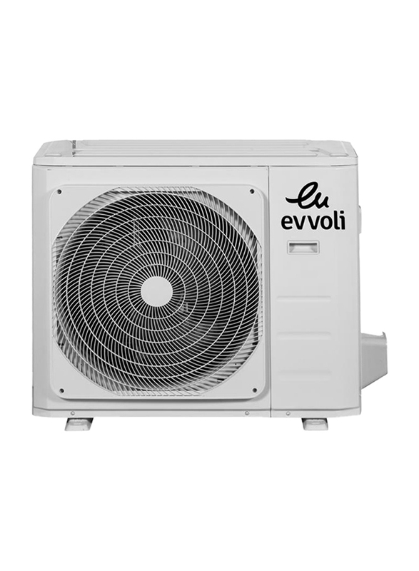 Evvoli 24000 BTU Split Air Conditioner with T3 Rotary Compressor, 2 Ton, EVT3-24K-MD-2S, White