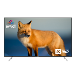 Evvoli 58-inch 4K Ultra HD LED Smart TV, with Digital Netflix and YouTube, 58EV200US, Black