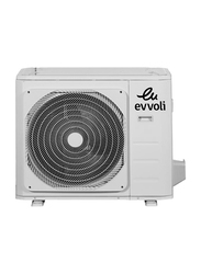 Evvoli 12000 BTU Split Air Conditioner with T3 Rotary Compressor, 1 Ton, EVT3-12K-MD-1C, White