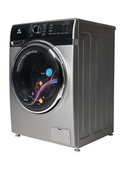 Evvoli 9 Kg 1400 RPM Direct Drive Motor Front Load Washing Machine, EVWM-FDDH-914S, Silver