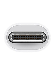 Apple USB-C Digital AV Multiport Adapter, USB Type-C Male to HDMI/USB A/USB Type-C for Type USB-C-Enabled Apple Mac/iPad Pro, White