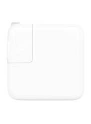 Apple USB Type-C Power Adapter Wall Charger, 30W, White