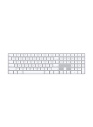 Apple Magic Wireless English Keyboard with Numeric Keypad, Silver