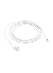 Apple 2-Meter Lightning Cable, USB Type A Male to Lightning for Apple Devices, White