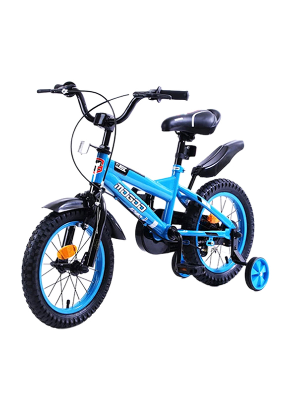 Mogoo Classic Unisex Kids Bicycle, 14 Inch, MGCL14BLUE, Blue/Black