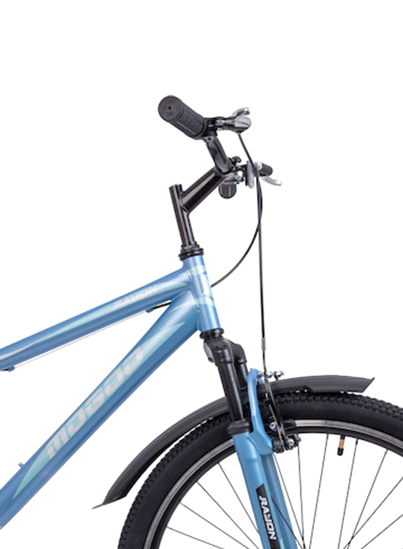 Mogoo Rayon Single Speed Mountain Bike, 26 Inch, Blue