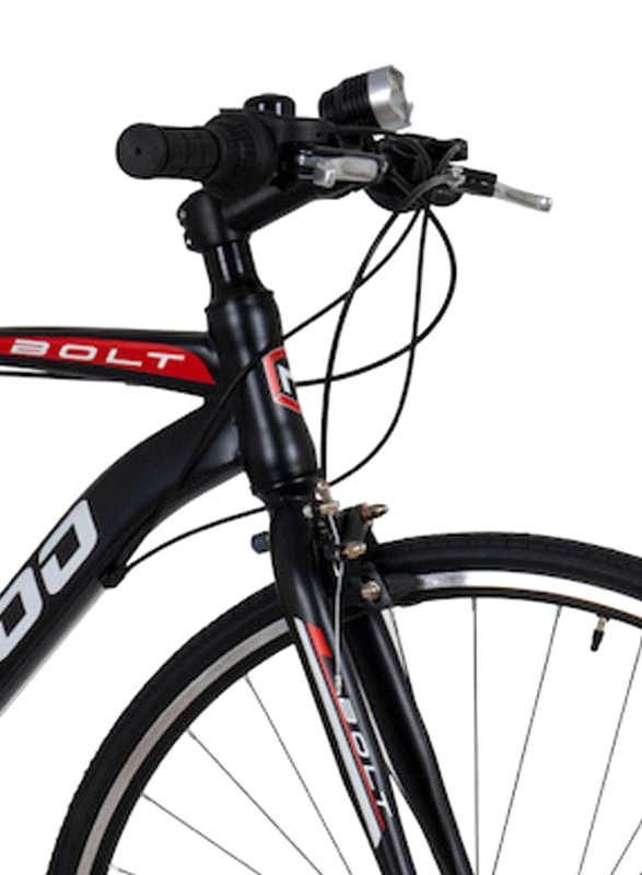 Mogoo Bolt Road Bike, 27 Inch, Black