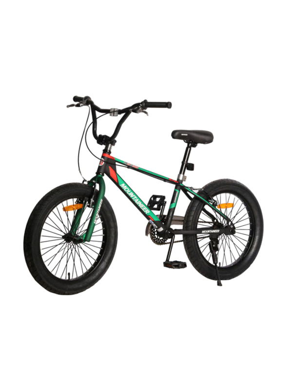 Mogoo Mountaineer Bike, 20 Inch, Green