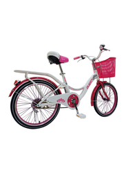 Mogoo Queen Cruiser Girls Urban Bike, Medium, VGQN20DPNK, Grey/Pink