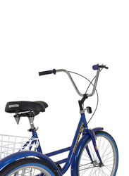 Benotto Tricycle With Basket, Medium, Blue