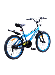 Mogoo Classic Unisex Kids Bicycle, 20 Inch, MGCL20BLUE, Blue/Black