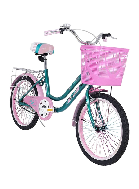 Vego Fashion City Bike, 20 Inch, Blue/Pink
