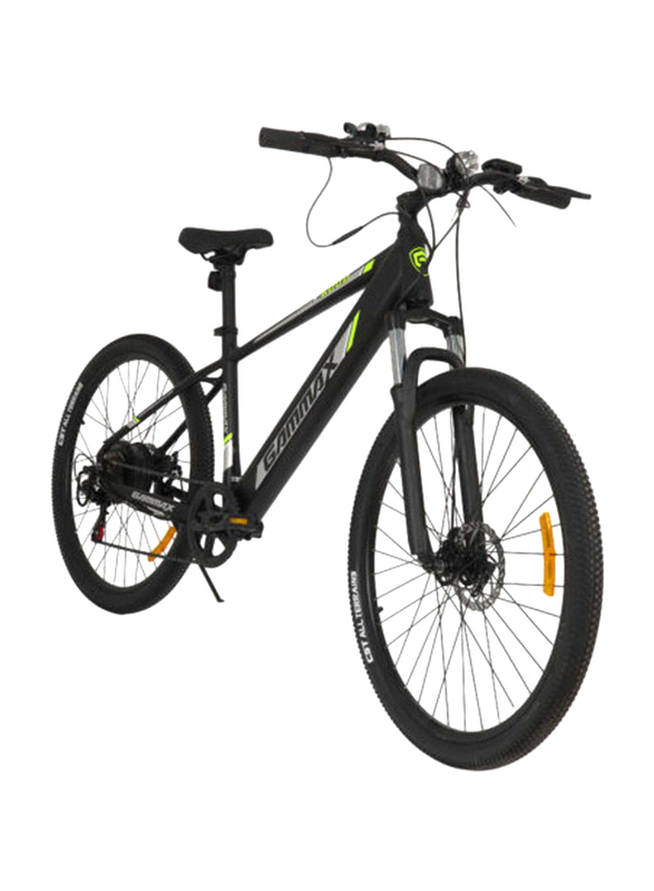 Gammax Mountain E-Bike, Extra Large, Black/Green