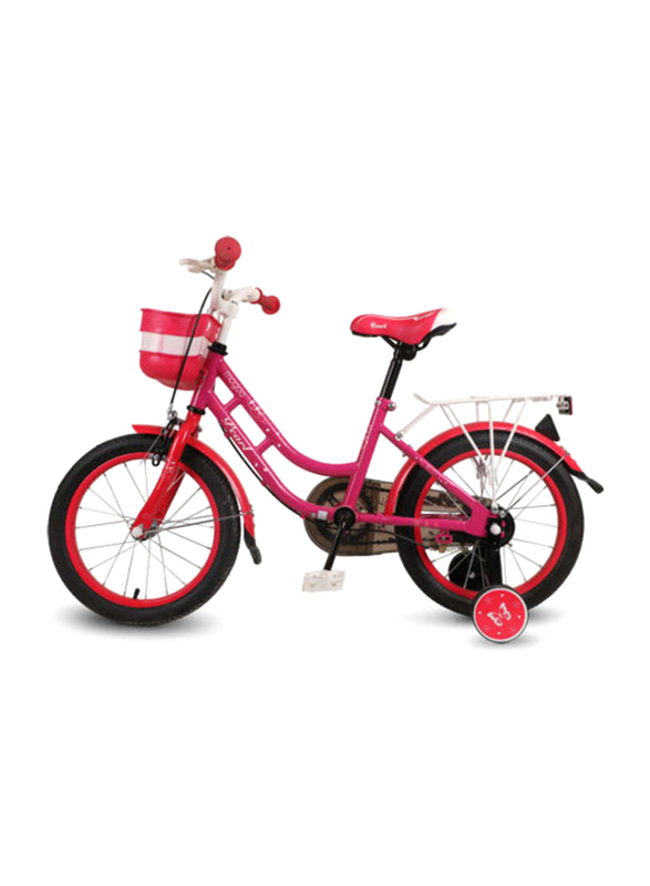 Mogoo Pearl Kids Bicycle, 16 Inch, MGPEARL16DPNK, Black/Pink/White